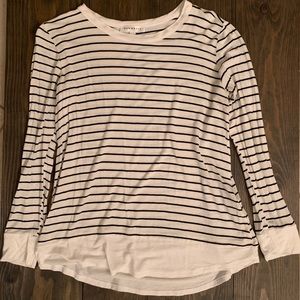 DownEast Stripped Long Sleeve Shirt